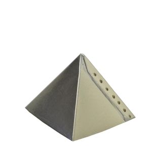 Forma para Vela Pirâmide 7x7cm em Alumínio Ref. 27342 (01UND)