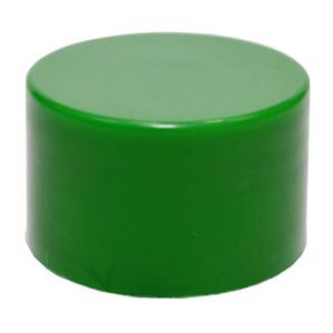 Tampa Plástica Rosca 28mm Verde Bandeira (10 unidades)