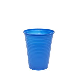 Copo Plástico (SMA 200) 200ml PP Azul Copobras (50UND)