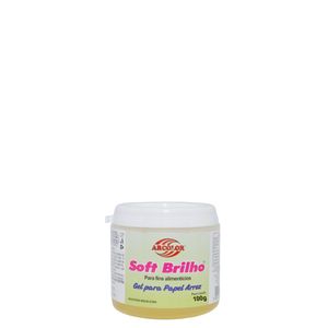 Gel para Papel Arroz Soft Brilho Arcólor (100 gramas)