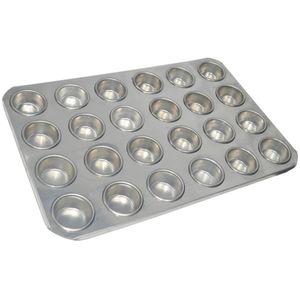 Assadeira de Alumínio para Mini Cupcake com 24 Cavidades Ref. 1429 Caparroz (01 unidade)