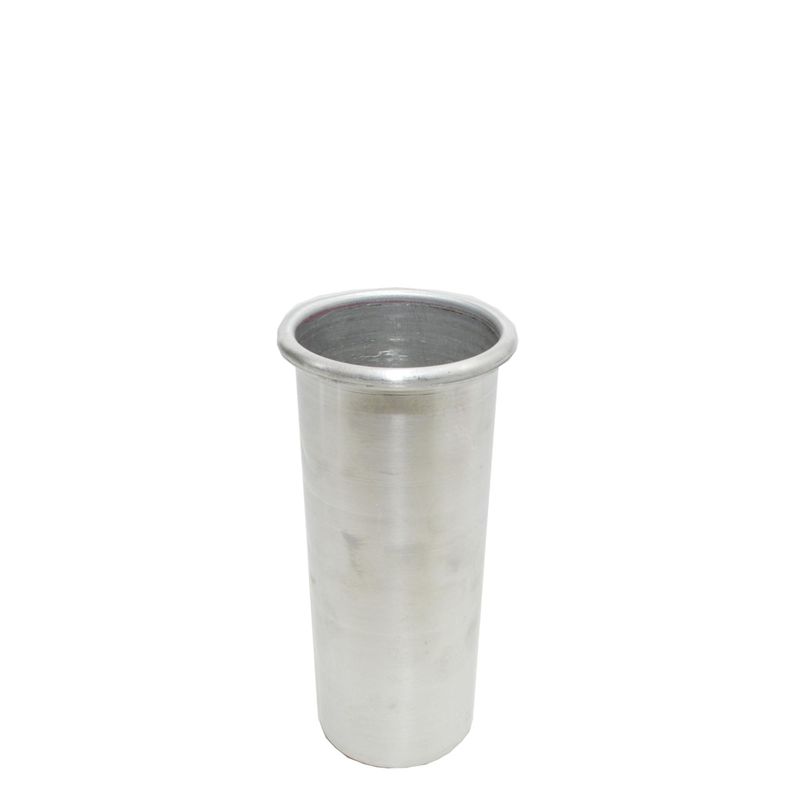 Forma-para-Vela-Cilindrica-4x8cm-em-Aluminio-Ref.-25245--01UND-