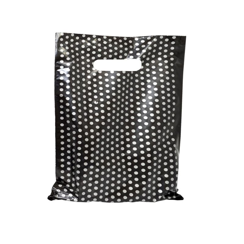 Bolsa-Sorriso-Preta-com-Bolas-Prata-em-Polipropileno-20x30cm-Magnatech--50UND-