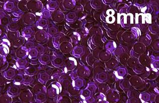 Lantejoula-Metalica-8mm-Ref.-80-Roxo-Lantecor--100-gramas-