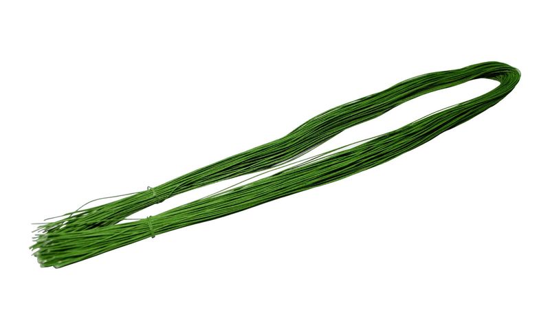 Arame-Encapado-Espessura-N.-23-Verde-1m-Ref.-EL-2317-Pistilos-Primor--100-unidades-