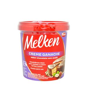 Creme Ganache Sabor Chocolate com Avelã Melken Harald (01KG)