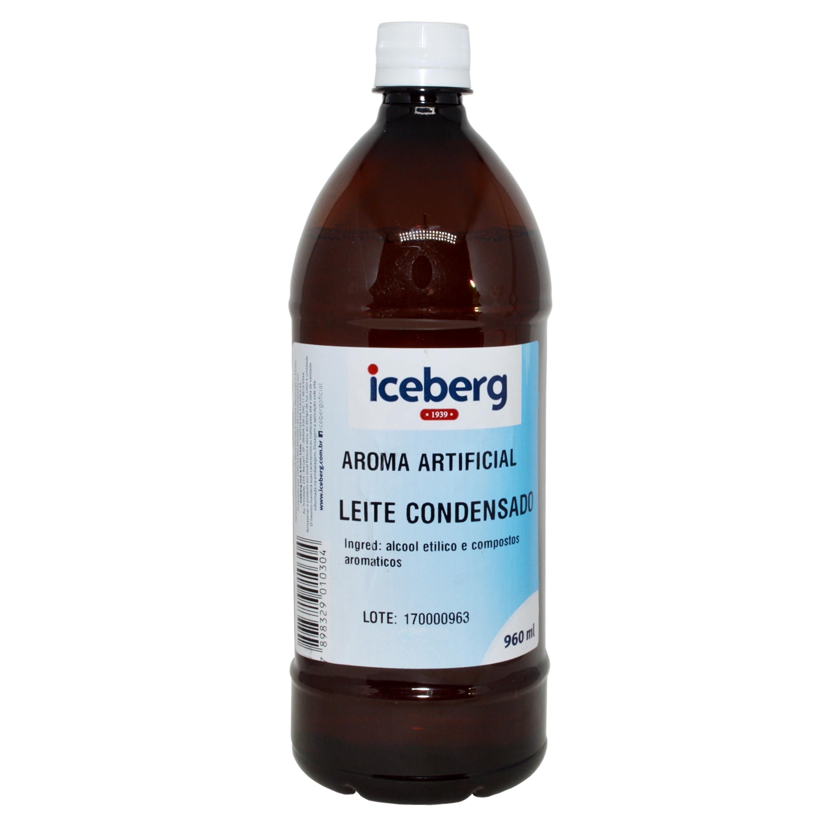 Aroma Artificial de Leite Condensado Prata Iceberg (960ml