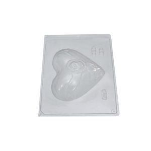 Forma de Acetato Simples Coração Camafeu Ref. 21 BWB (01 unidade)