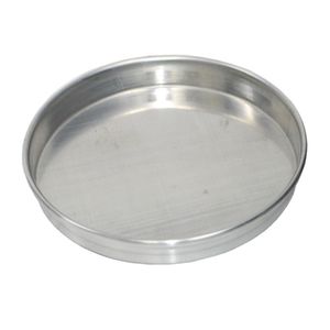 Forma de Alumínio para Torta Alemã Fundo Fixo 24x3cm Tamanho 24 Alumínio Circular (01 unidade)
