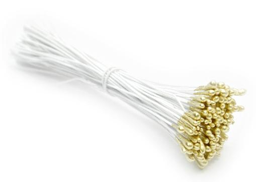 Pistilo Perolizado Miúdo 419-ouro Pistilos Primor (100 unidades)