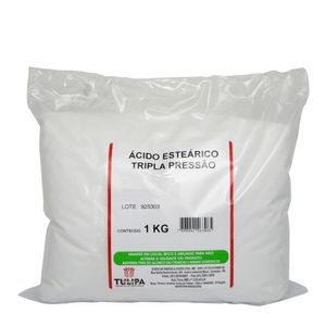 Ácido Esteárico Tripla Pressão Tulipa Essências (1KG)