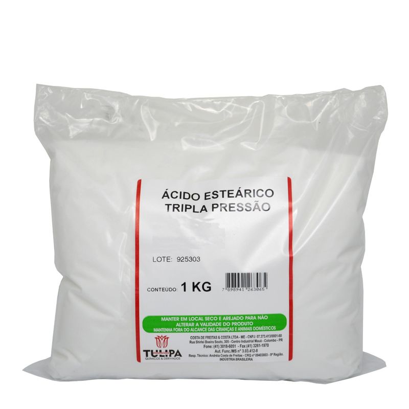 Acido-Estearico-Tripla-Pressao-Tulipa-Essencias--01KG-
