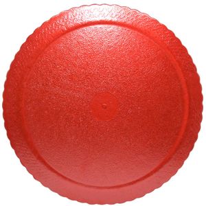 Cakeboard Redondo Ondulado Vermelho 35cm Ultrafest (01 unidade)