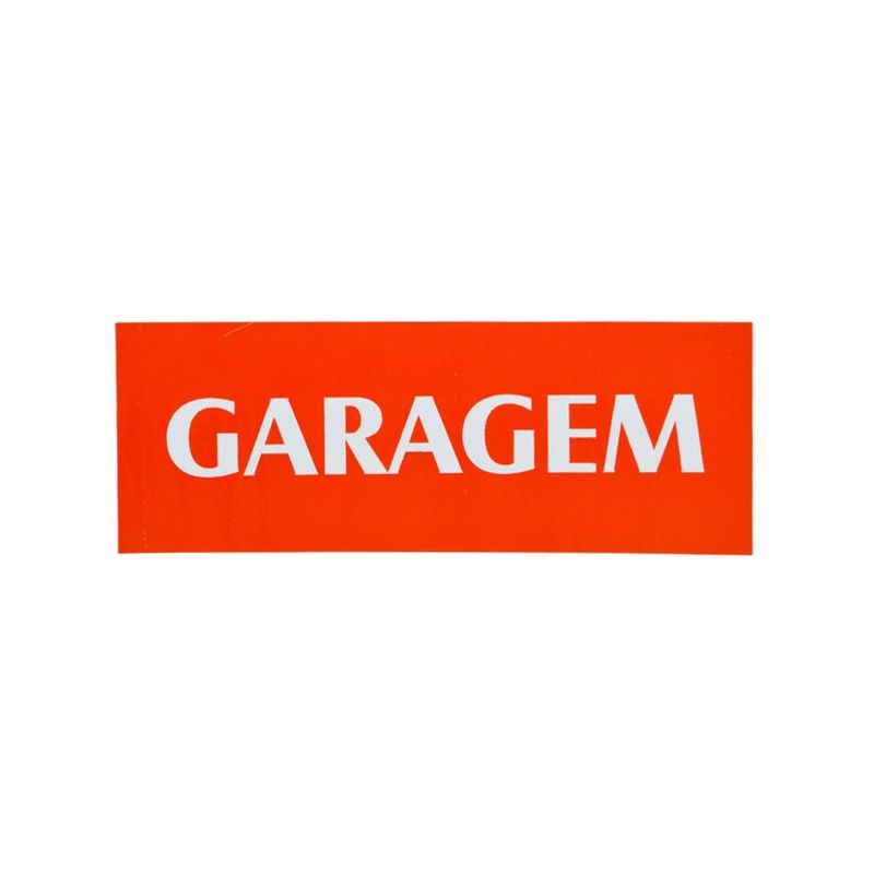 Placa-Garagem-Vermelha-20x7cm-Emplac--1-unidade-