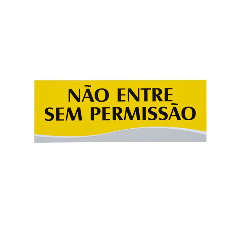 Placa-Nao-Entre-Sem-Permissao-Amarela-20-cm-Emplac--1-unidade-