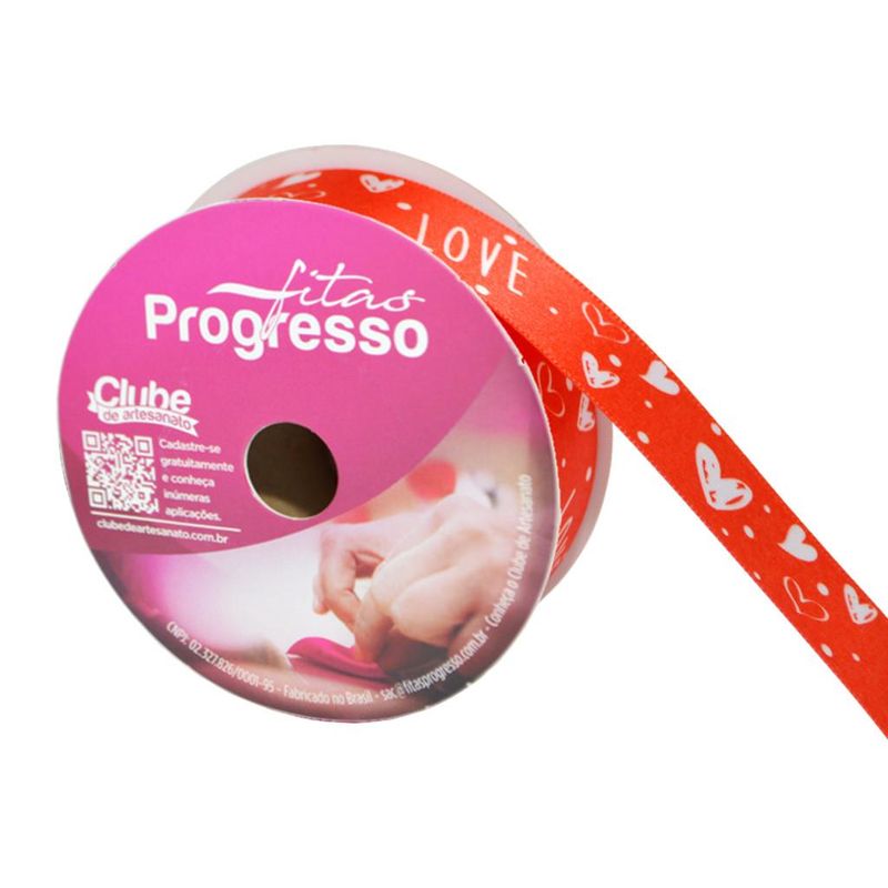 Fita-de-Cetim-ECF-005TR-22mm-Cor-085-Love-Vermelha-Progresso--10-metros-