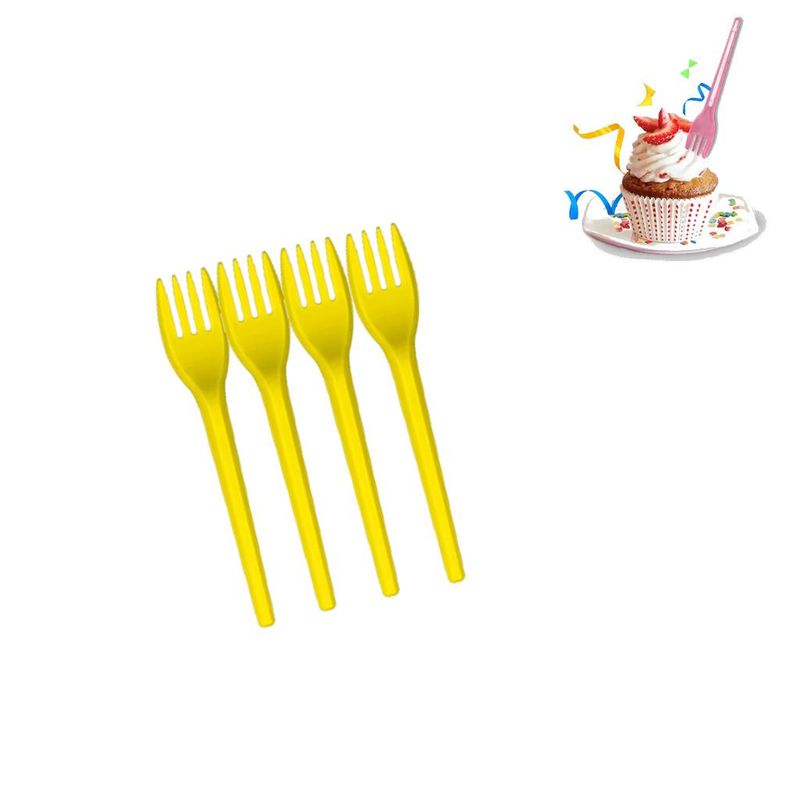 Garfo-Sobremesa-Amarelo-Strawplast--50-unidades-