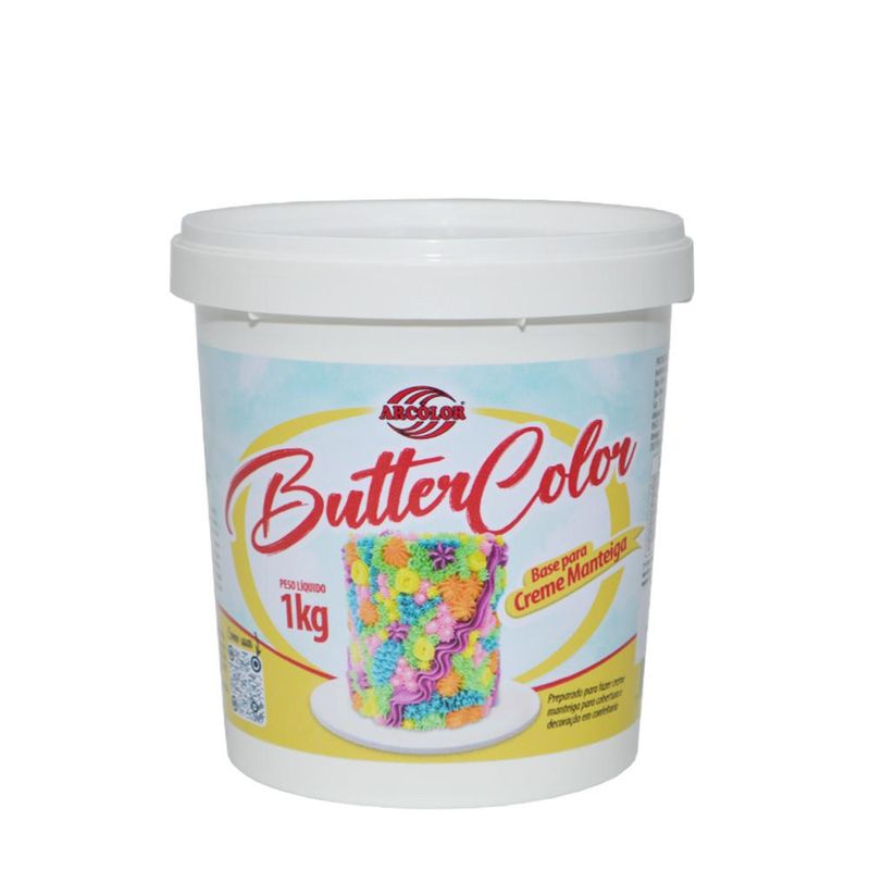 Base para Creme Manteiga ButterColor Arcolor (1KG)