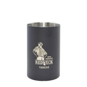 Copo de Inox Redondo Preto Ref. 202 Redneck (01 unidade)