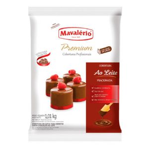 Cobertura Fracionada em Gotas Premium Ao Leite Mavalério (1,01 kg)
