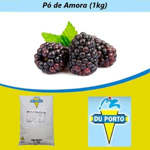 Pó para Gelados Sabor Amora Du Porto (1KG)