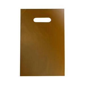 Sacola Alça Vazada Ouro 25x35 cm Segplast (50 unidades)