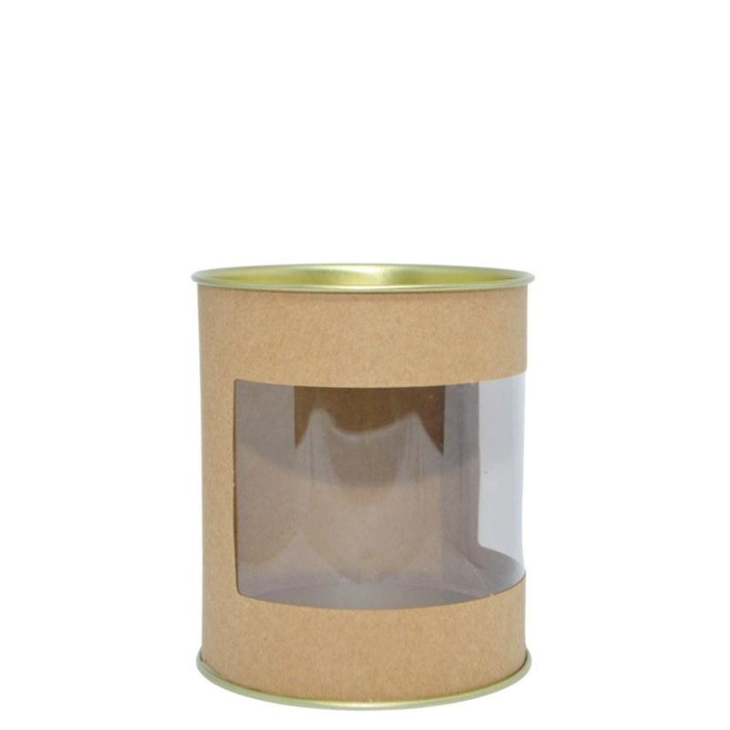 Lata-de-Papel-Kraft-para-Doces-C--Visor-460gr-11x9.1cm-Cromus--01-unidade-