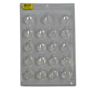 Forma em Acetato Bombom Diamante RF-477 BWB (01UND)