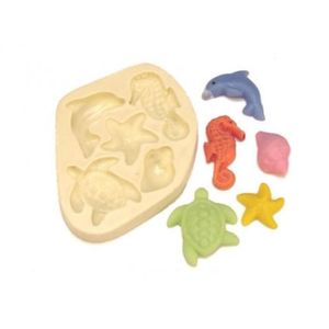 Molde de Silicone Mini Fundo do Mar 3031 Acquacolor (01UND)