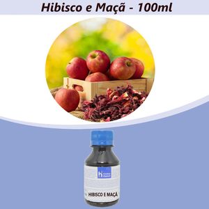 Essência Hibisco e Maçã para Cosméticos e Sabonetes Linha Azul Irmãos Haluli (100ml)