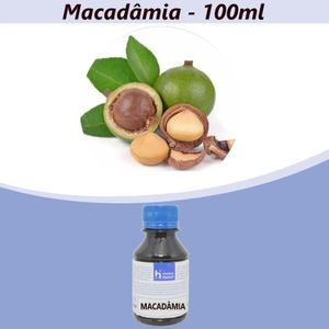 Essência Macadâmia para Cosméticos e Sabonetes Linha Azul Irmãos Haluli (100ml)
