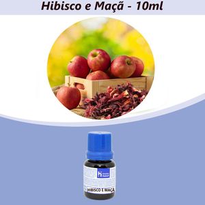 Essência Hibisco e Maçã para Cosméticos e Sabonetes Linha Azul Irmãos Haluli (10ml)