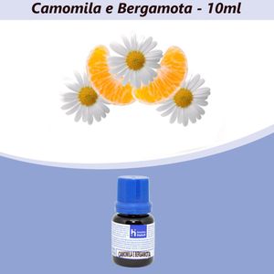Essência Camomila e Bergamota para Cosméticos e Sabonetes Linha Azul Irmãos Haluli (10ml)