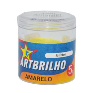 Glitter Amarelo ArtBrilho (5 gramas)