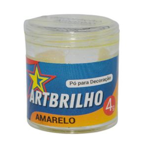 Pó para Decoração Amarelo ArtBrilho (4 gramas)