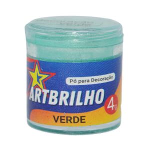 Pó para Decoração Verde ArtBrilho (4 gramas)