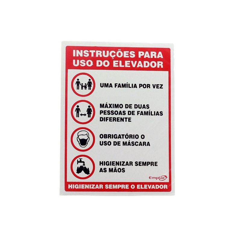 Placa-Instrucoes-Para-Uso-do-Elevador-Prevencao-Covid-20x15cm-Emplac--1-unidade-