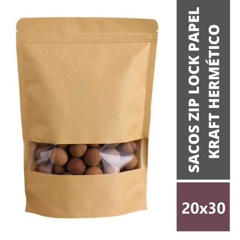 Saco-ZipLock-Stand-up-Pouch-Kraft-C--Visor-20x30cm-Embalagem-Facil--01-unidade-