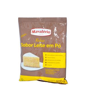 Recheio em Pó Sabor Leite em Pó Mavalério (400 gramas)