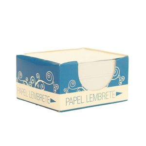 Papel Lembrete Branco 80x92mm 56g/m² Bahia Artes (500 Folhas)