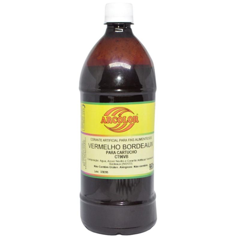Corante-Artificial-Liquido-P--Fins-Alimenticios-P--Impressao-Vermelho-Bordeaux-960ml-Arcolor--01-unidade-