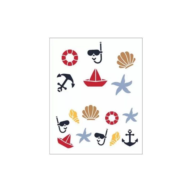 Stencil-Simples-de-Acetato-para-Pintura-20x25cm-Ref.-OPA-3154-Infantil-Estamparia-Nautico-II-OPA-Criando-Arte--01-unidade-