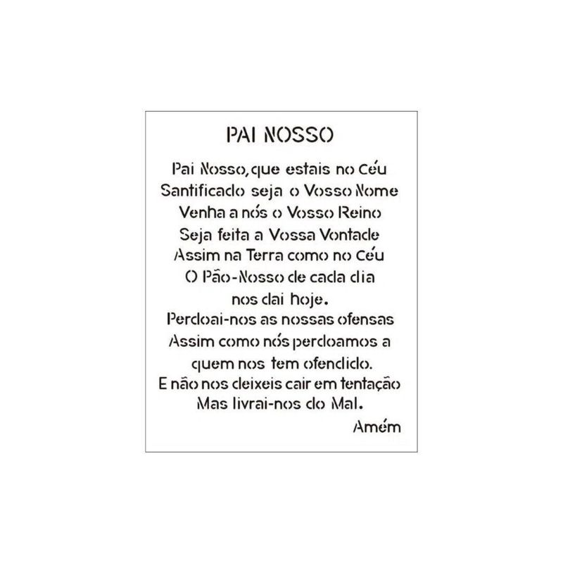 Stencil-Simples-de-Acetato-para-Pintura-20x25cm-OPA-1831-Oracao-Pai-Nosso--01-unidade-