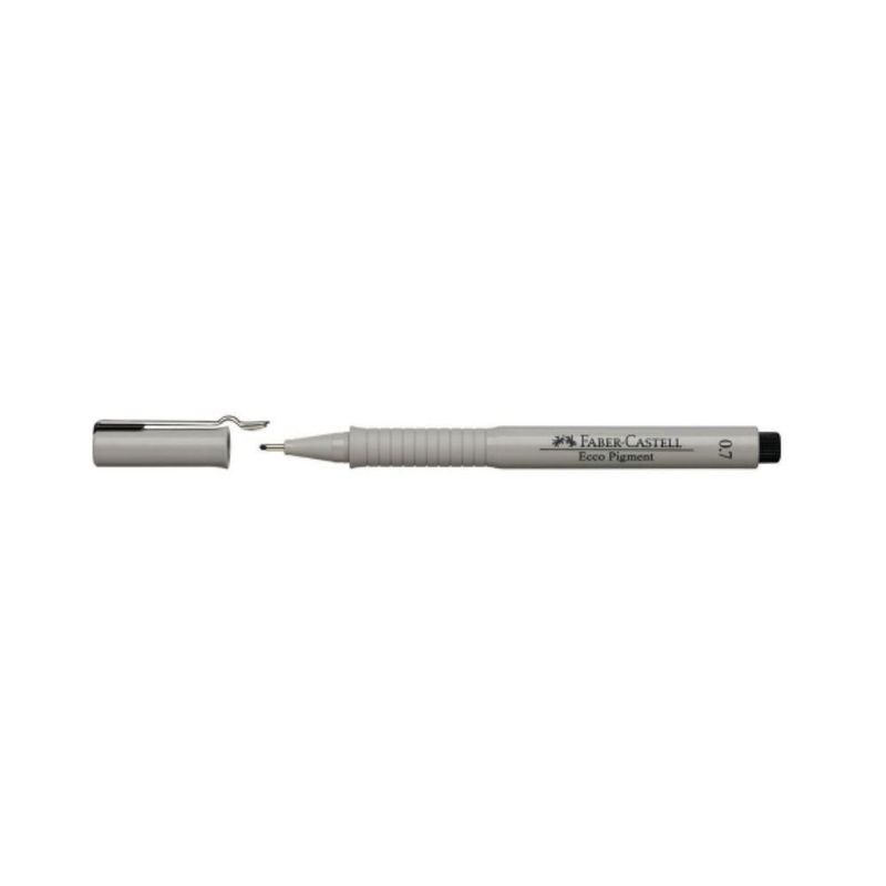 Caneta-Nanquim-Ecco-Pigment-07mm-Preta-Faber-Castell--01-Unidade-