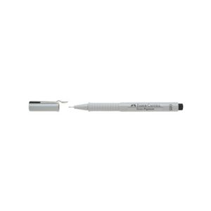 Caneta Nanquim Ecco Pigment 0,05mm Preta Faber Castell (01 Unidade)