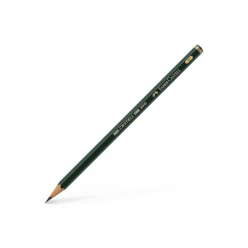 Lapis-Grafite-Tecnico-Preto-9000-H-Faber-Castell--01-Unidade-