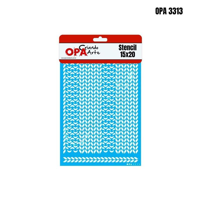 Stencil-Simples-de-Acetato-para-Pintura-15x20cm-OPA-3313-Trico--01-unidade-