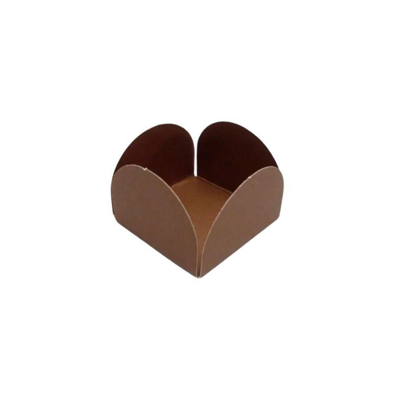 Forminha-4-petalas-34x34x22mm-Marrom-Sulformas--50-unidades-