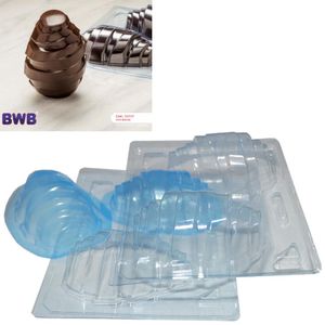 Forma de Acetato com Silicone Ovo Discos 150gr Ref. 10319 BWB (01 unidade)