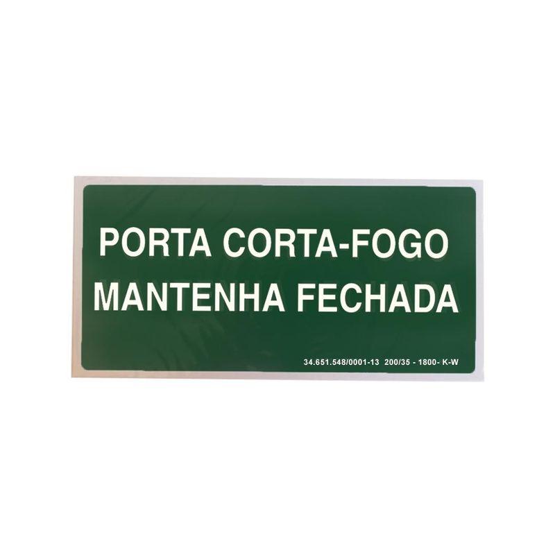 Placa-Porta-Corta-Fogo-12x24cm-Emplac--1-unidade-